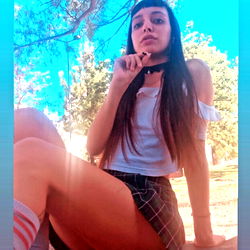 Sofi, An Energetic Model Posing for the Camera