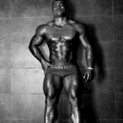 Max Swinson in Powerful Stance for Model Portfolio