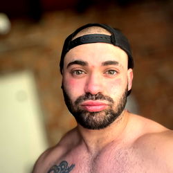 Fit and Tattooed Model