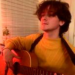 Markus with Guitar, Surrey