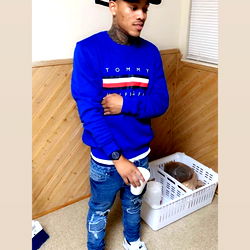 SoulSnatcher in a Blue Sweatshirt