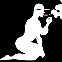 Cigarette Smoker Illustration