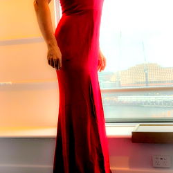 Stunning Red Dress Gown