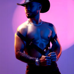 Onlyfans Model Criss_clover in Stylish Attire with Guns