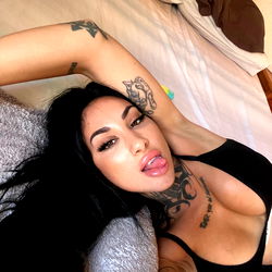 Model in Intimate Pose