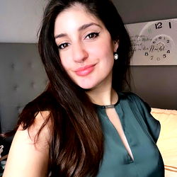 Irina Joy, a young adult, showcases her style