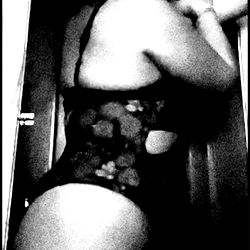 Kay in a Lingerie Bath