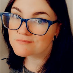 Becca, a model from Canada, in the image.