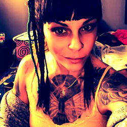 Medussa, an OnlyFans Model, in an Edgy Style