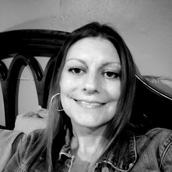 Smiling Woman in Photo