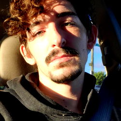 Model ImNotNut on Car Ride