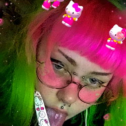 Vividly Colorful OnlyFans Model