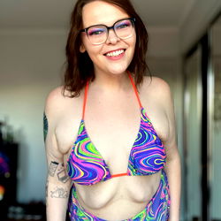 OnlyFans Model Angel Dreams: Striking a Bikini Pose