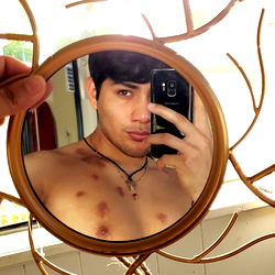 Model PiscesCock Showcasing Fitness in California