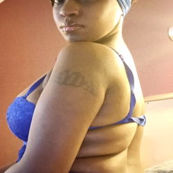 OnlyFans Model Ashhh - Full-Bodied in Blue Swimwear