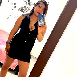 Ladybr11 in a stylish ensemble