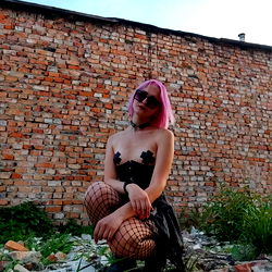 Stylish Female Model Anna Maverick posing for an onlyfans photo shoot