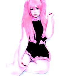 Stylish and Elegant Model Bella in Pink