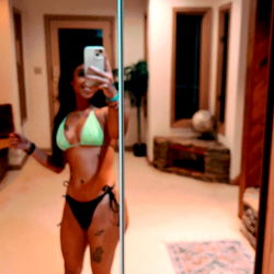 Mackdaddyy, OnlyFans Model, in a Mirror