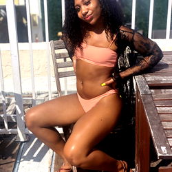 OnlyFans Model Posing on Deck