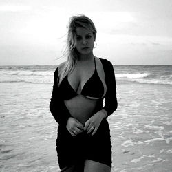 Sultry Model on Beach