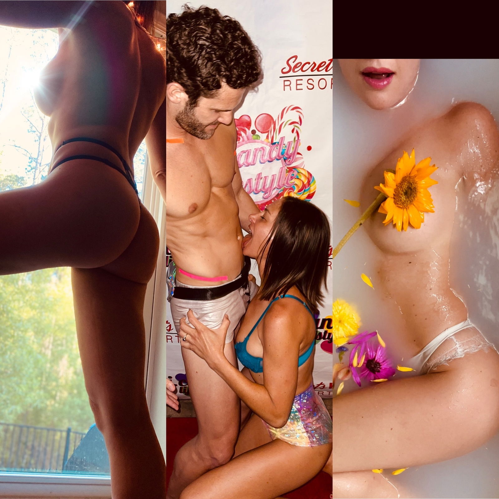 SexyCoupleSharingSluttery photo