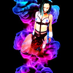 Stylized Onlyfans Model Image