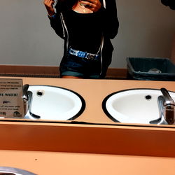 Analysa Christine in the Bathroom