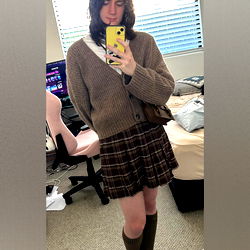 An Individual in School Uniform