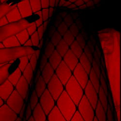 Racy Red Stockings and Lingerie on OnlyFans Model Avery