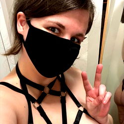 Woman in BDSM Fashion - OnlyFans Joy