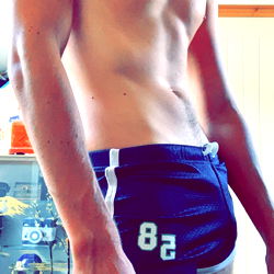 Hung Twink Model Photo