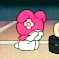 Anime Style Character with Pink Heart