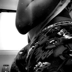 A Model in a Kitchen