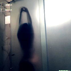 Model's Shower Selfie