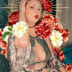 Comrade Bunny - OnlyFans Model with Flower Crown