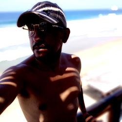 Pablosexy at the Beach