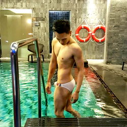 Model Photoshoot in Swimwear