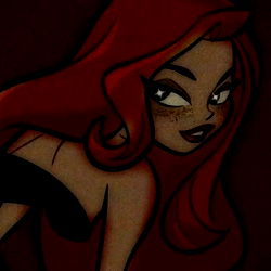 Red-Haired Animated Character