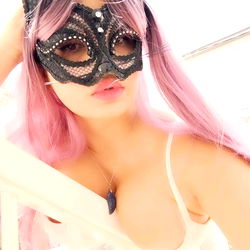 OnlyFans Model Ailyf 💋 in Cat-Eared Mask