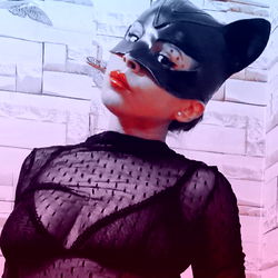 MexicanKatt - Cat-themed OnlyFans Model in Kitty Mask