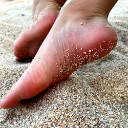 Feet in the Sand