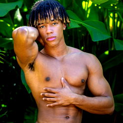 A Fitness Enthusiast in an Exotic Location