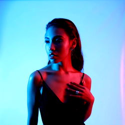 Lamai Wongsa, a Colombian OnlyFans Model Posing for Photoshoot