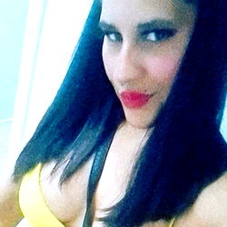 OnlyFans Model Angelina in Yellow Bikini Top