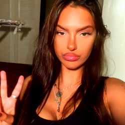 Enthusiastic Ena in a Selfie