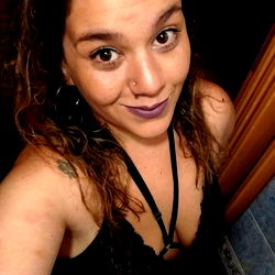 A Young Woman With Lipstick