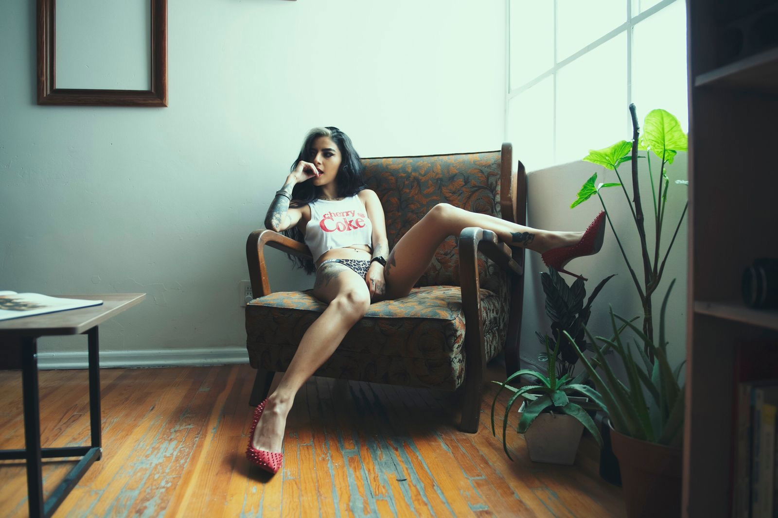 Maria Devil  🤍💋🖤✞ photo