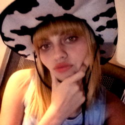 Onlyfans Model in a Cowboy Hat