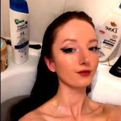 Alisha's Bathroom Photoshoot